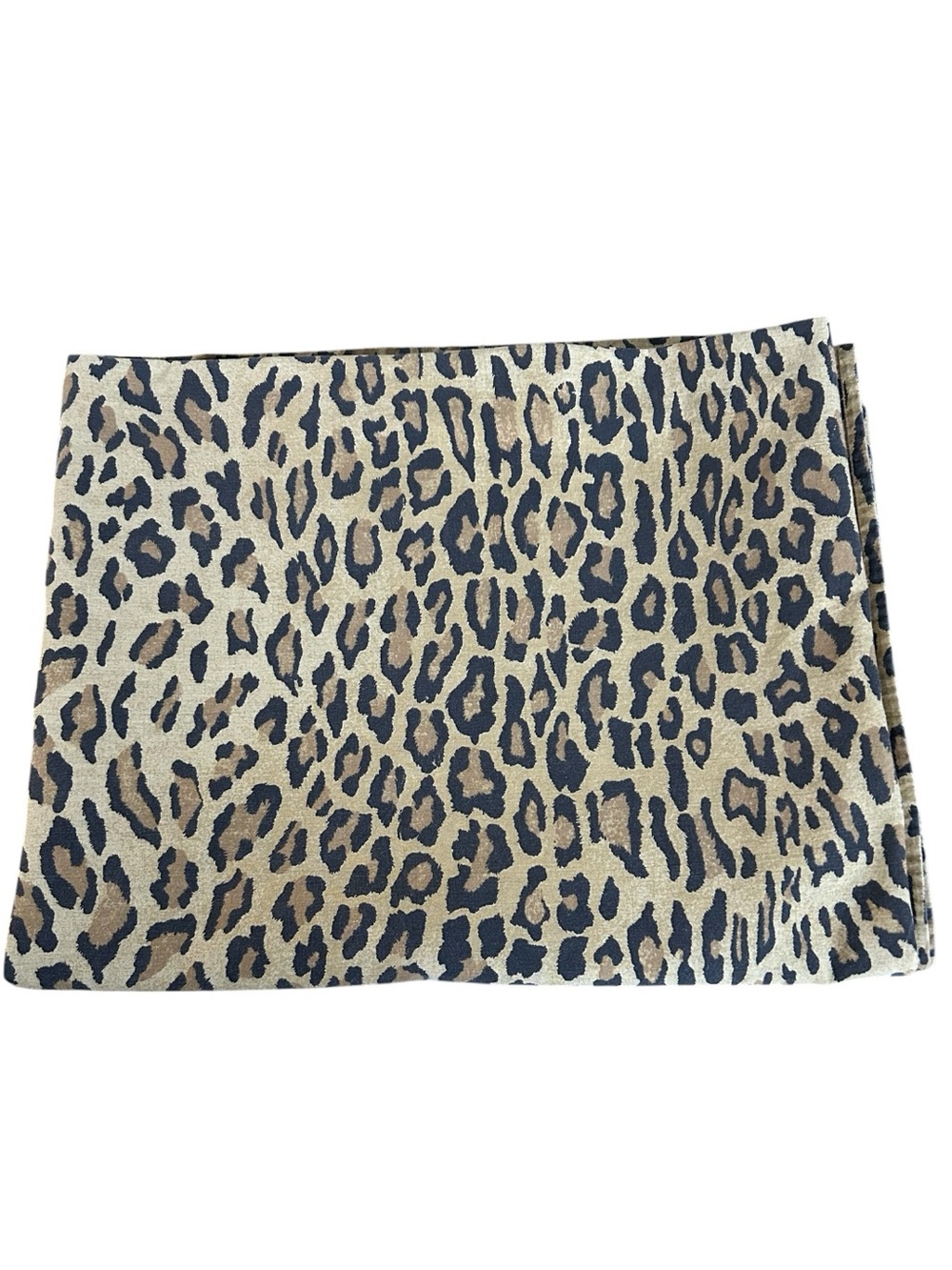 Ralph Lauren Aragon Leopard Twin Flat Sheet Vintage 100% Cotton